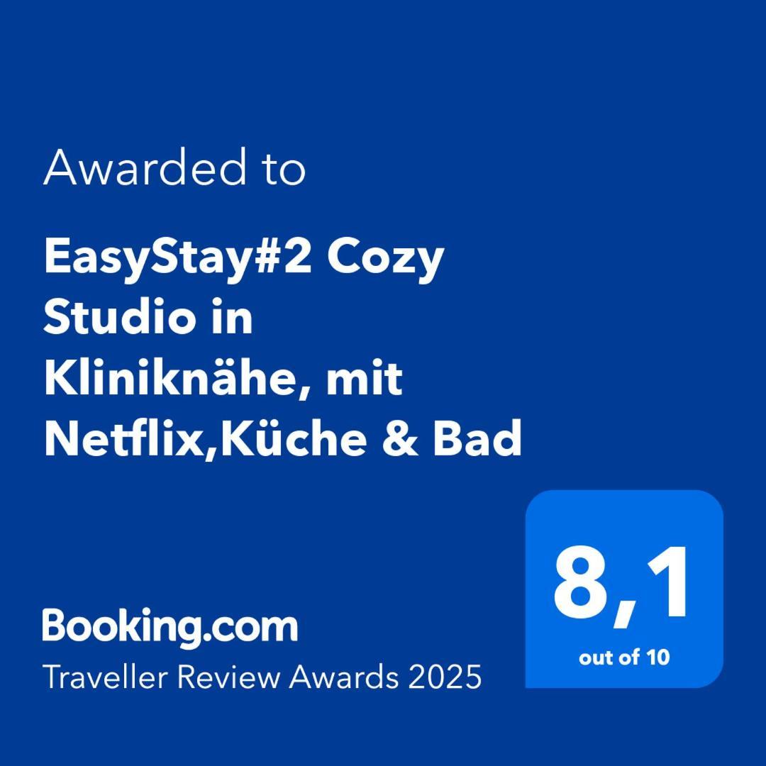 Easystay#2 Cozy Studio In Kliniknaehe, Mit Netflix,Kueche & Bad Bad Oeynhausen Luaran gambar